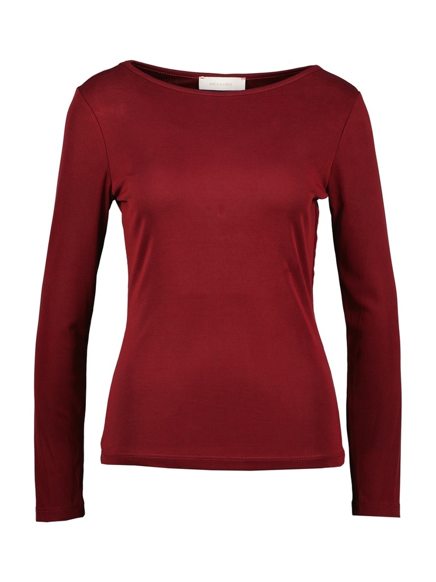 T-shirt van het merk Amelie&amelie in het Bordeaux