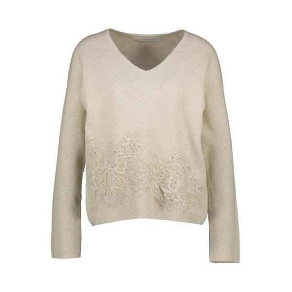 Pull van het merk Amelie&amelie in het Beige