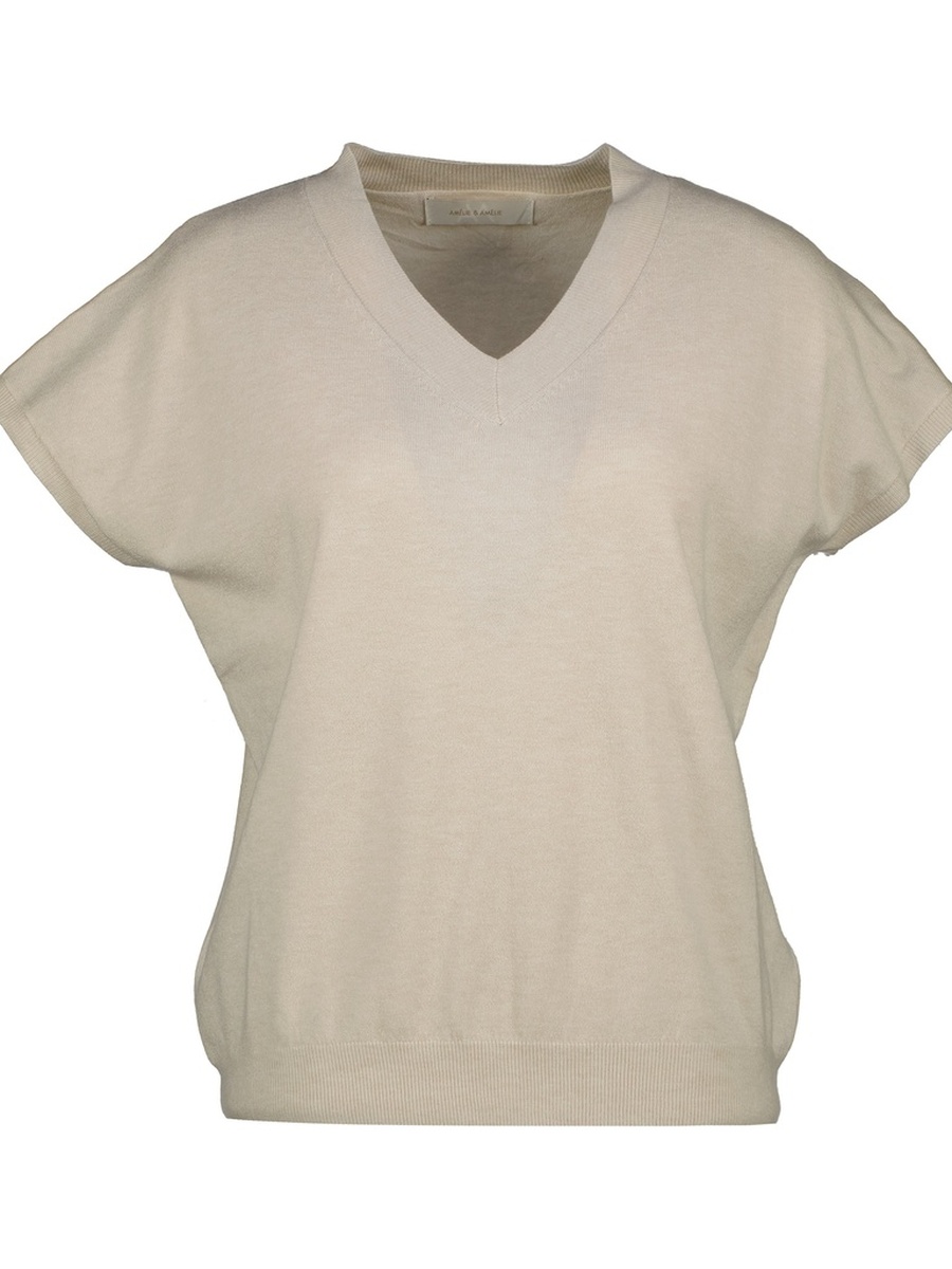 Pull van het merk Amelie&amelie in het Beige