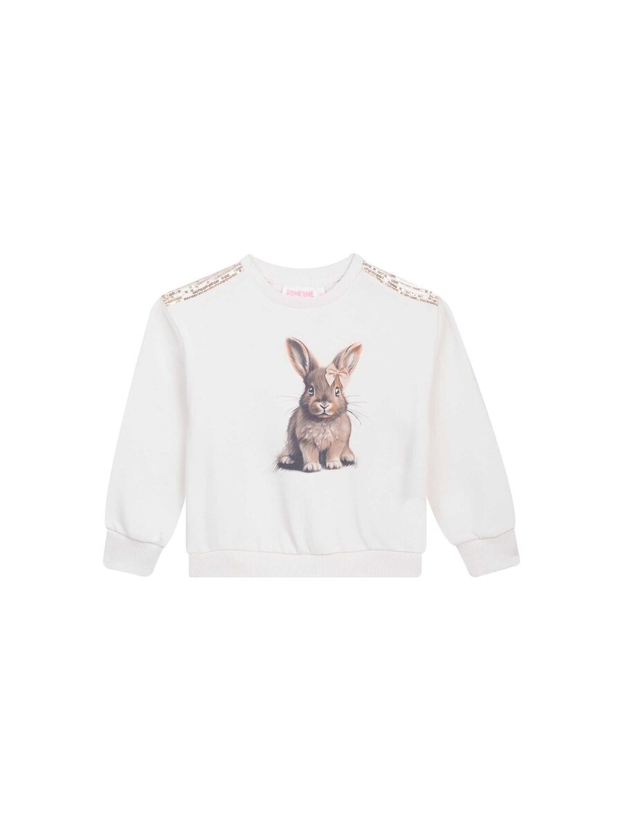 Sweater van het merk Someone in het Ecru