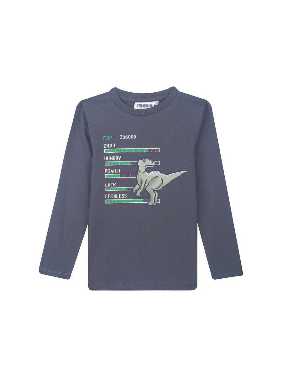 T-shirt van het merk Someone in het Grijs