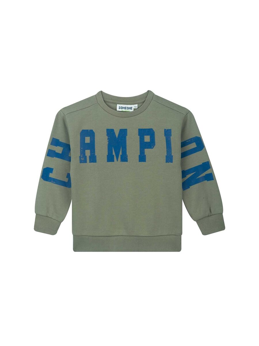Sweater van het merk Someone in het Kaki