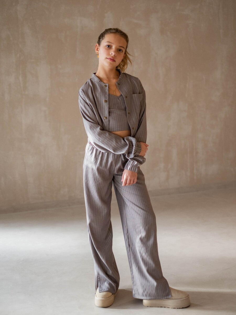 Broek van het merk Like Flo in het Grijs