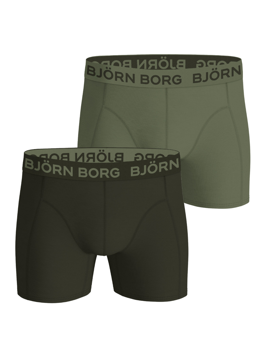 Boxer van het merk Bjorn Borg in het Kaki