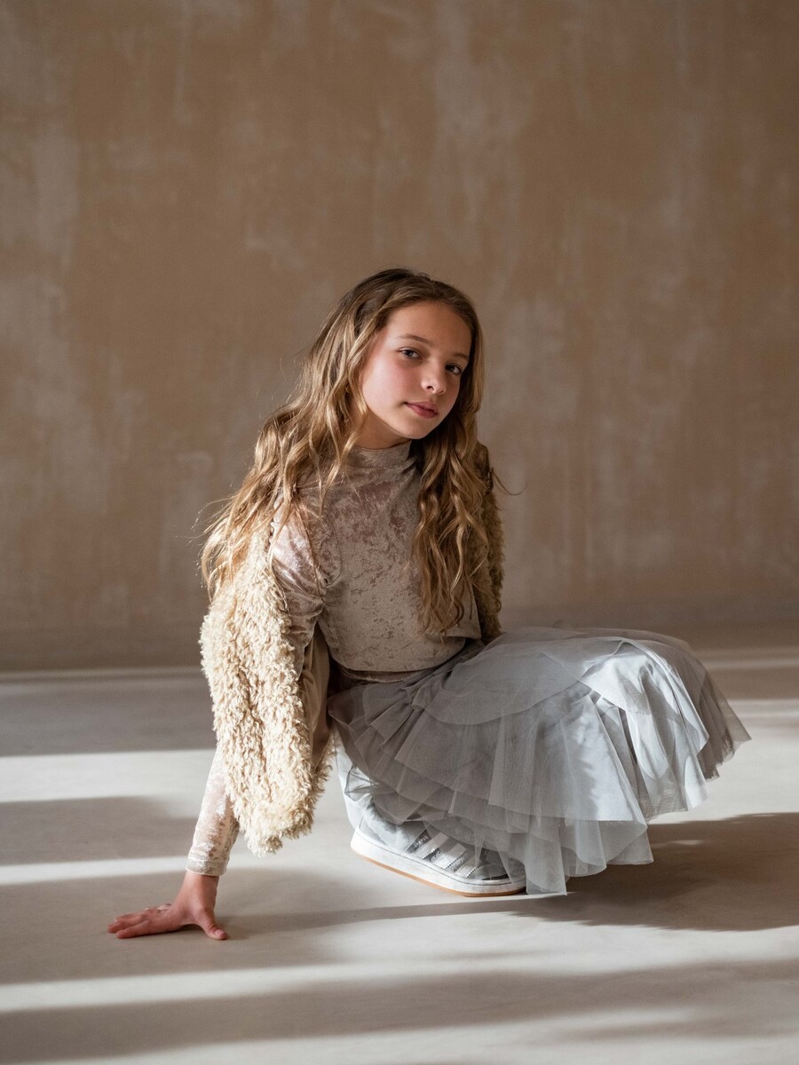 Top van het merk Like Flo in het Kaki