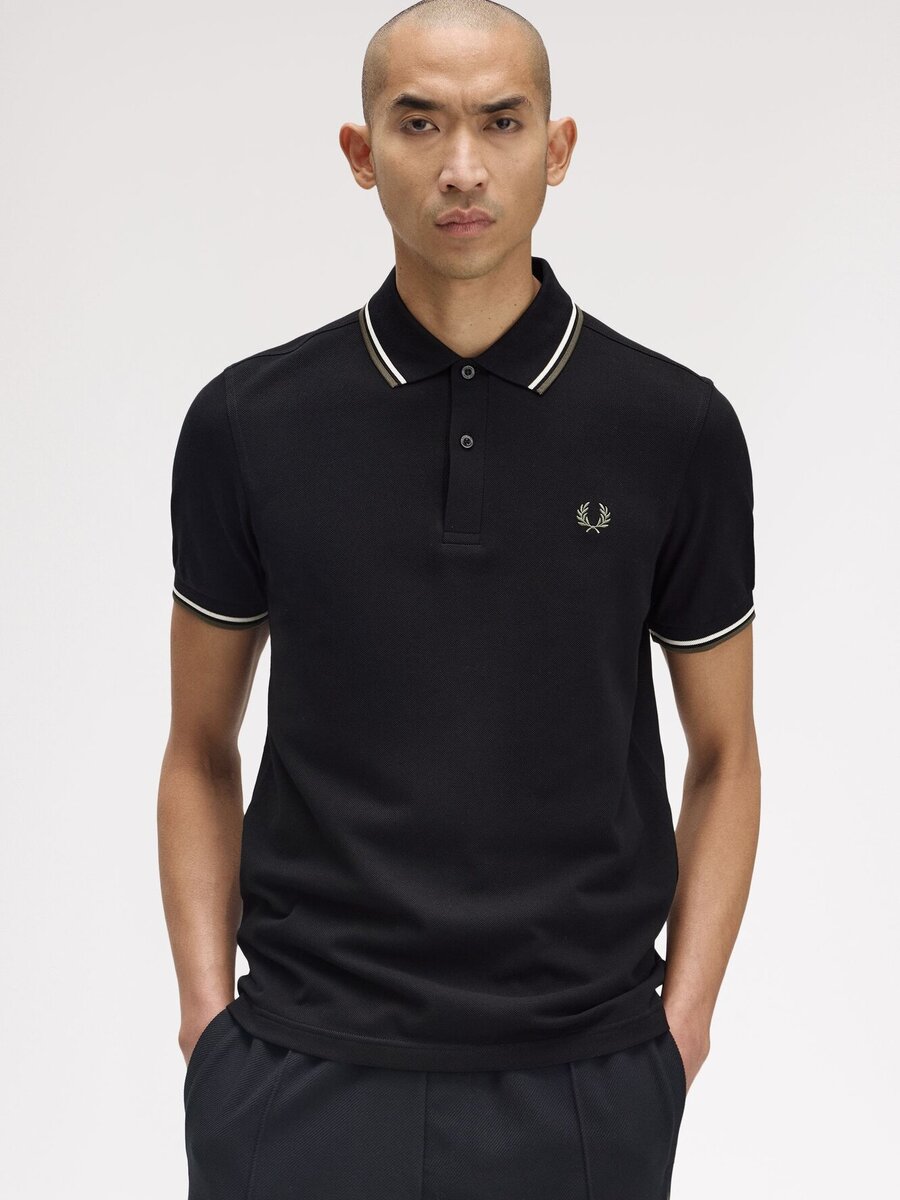 Polo van het merk Fred Perry in het Zwart