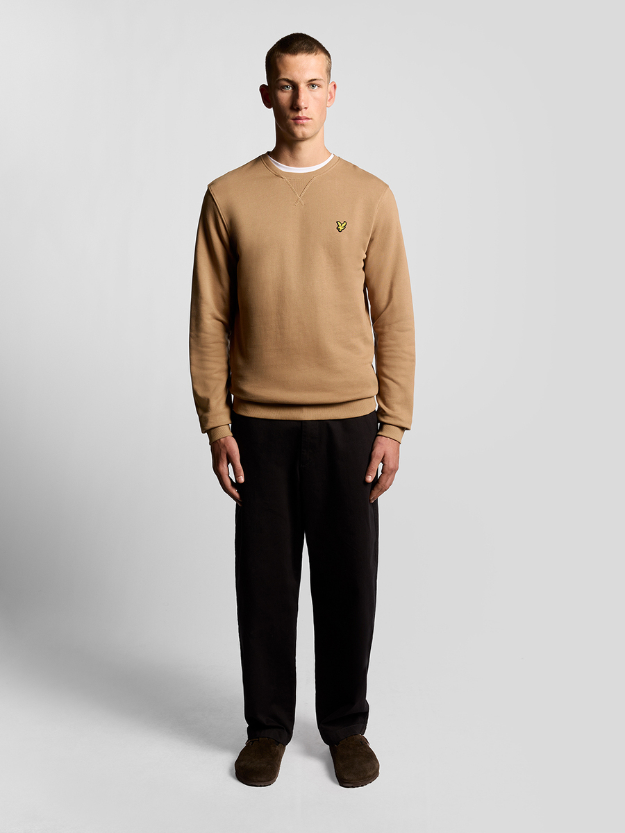 Sweater van het merk Lyle & Scott in het Beige