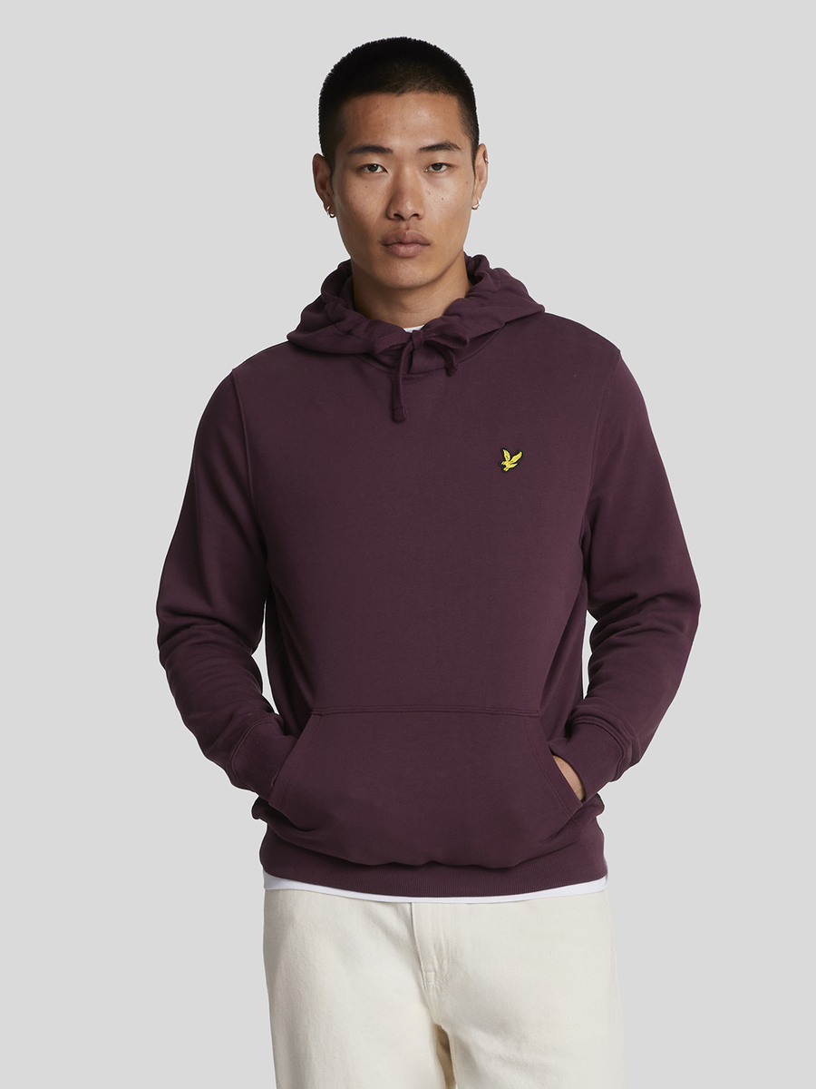 Sweater van het merk Lyle & Scott in het Bordeaux