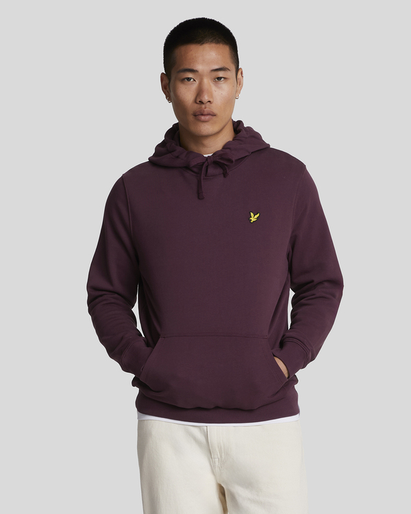 Sweater van het merk Lyle & Scott in het Bordeaux