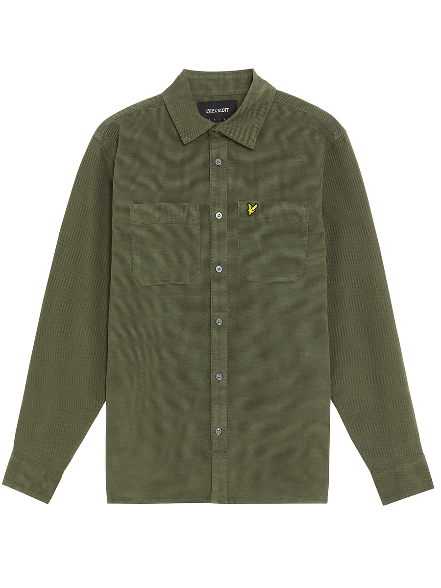 Hemd van het merk Lyle & Scott in het Kaki
