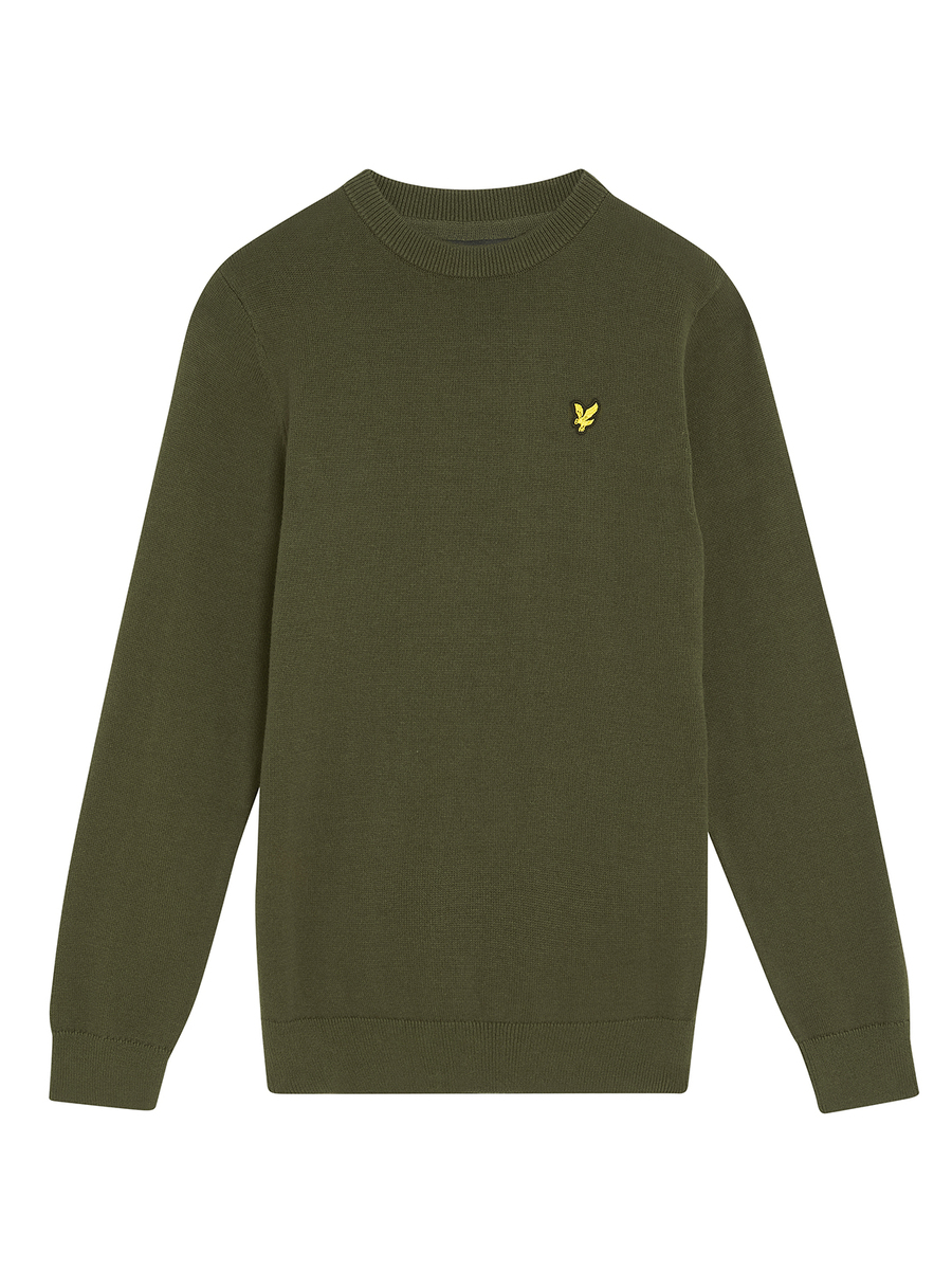 Pull van het merk Lyle & Scott in het Kaki