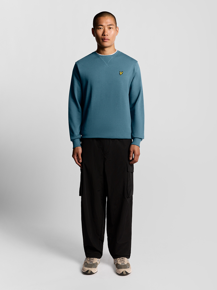 Sweater van het merk Lyle & Scott in het Blauw