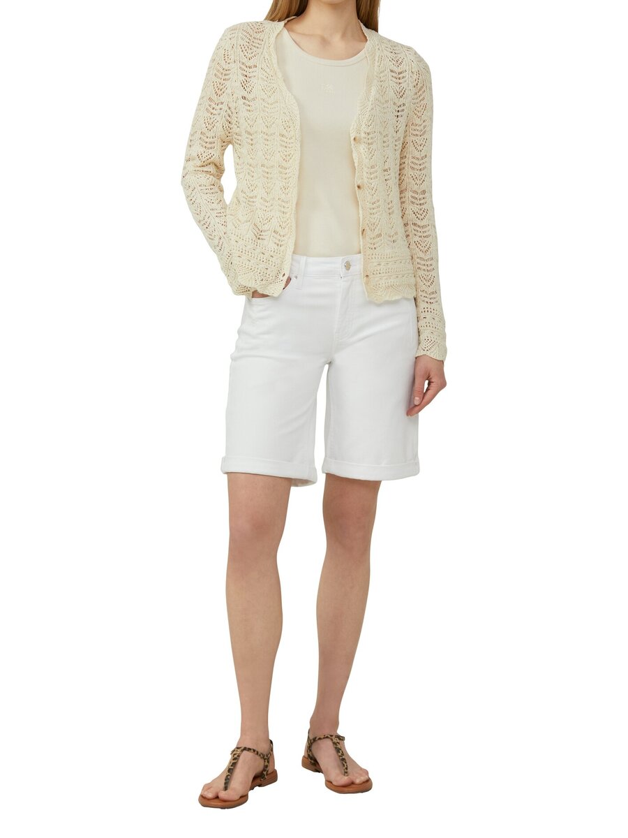Short van het merk S.oliver Casual in het Wit