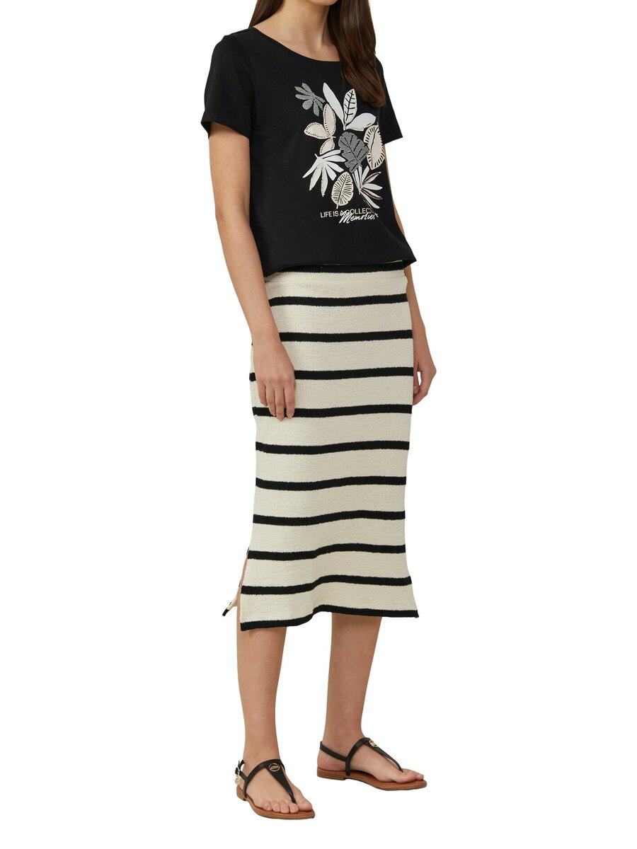T-shirt van het merk S.oliver Casual in het Zwart