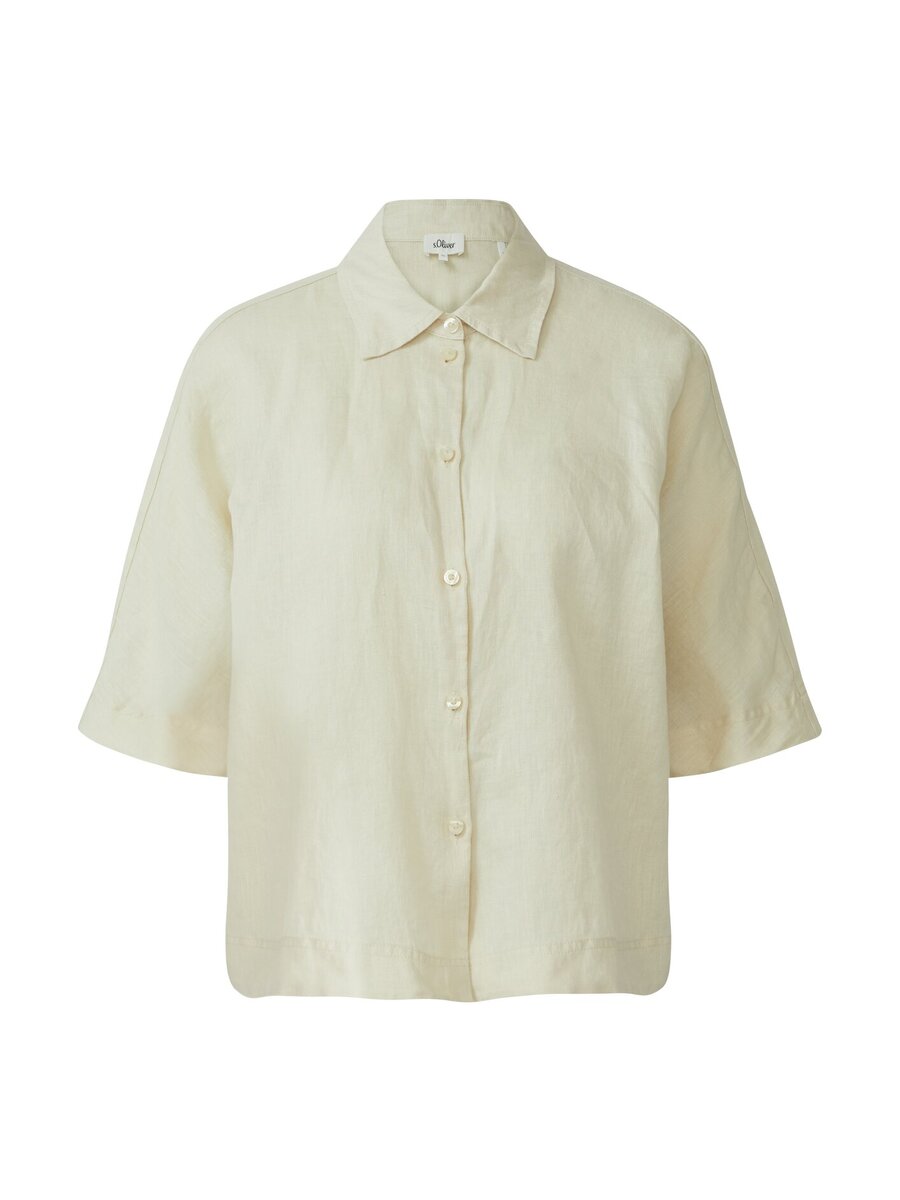Bloes van het merk S.oliver Casual in het Wit