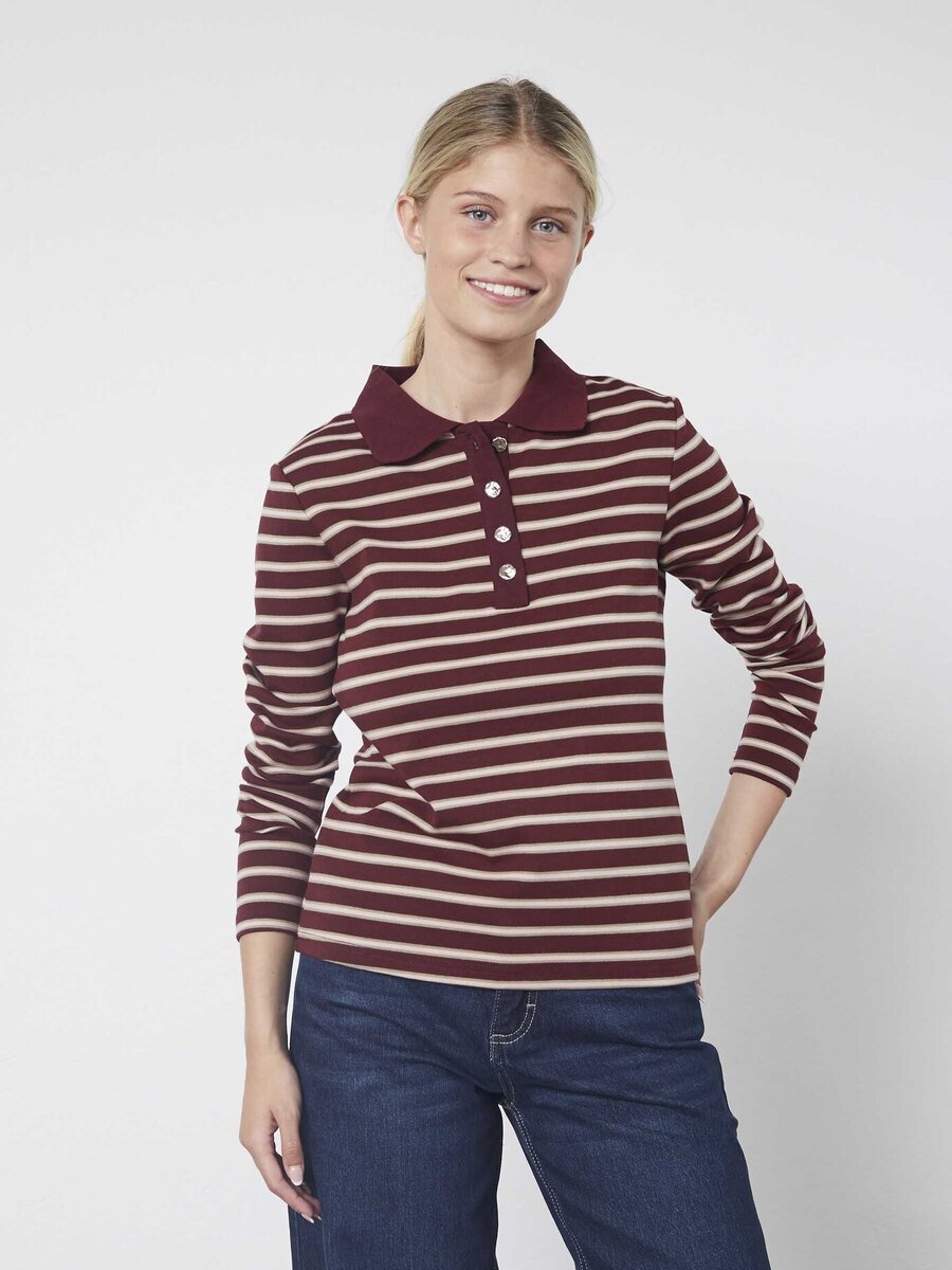 Pull van het merk Sisters Point in het Bordeaux