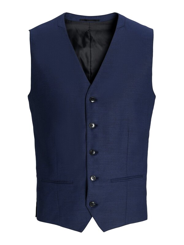 Gilet van het merk Jack & Jones Premium in het Marine Gilet van het merk Jack & Jones Premium in het Marine