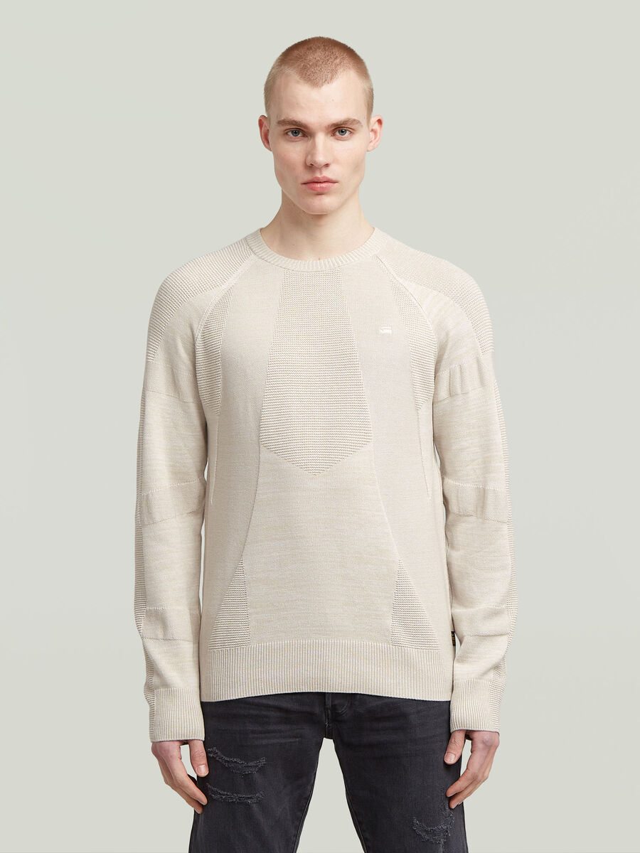 Pull van het merk G-star in het Beige