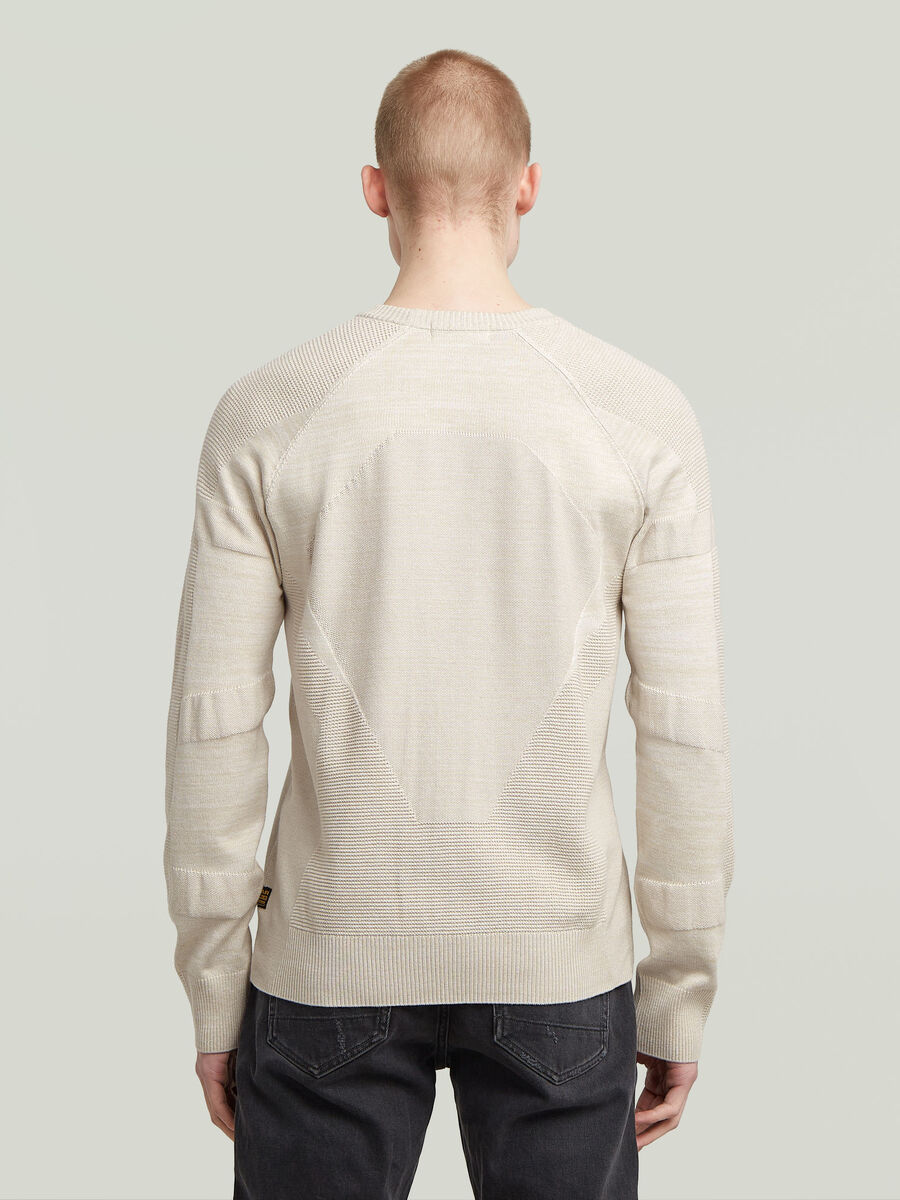 Pull van het merk G-star in het Beige