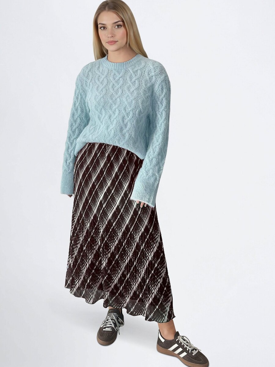 Pull van het merk Vila in het Blauw