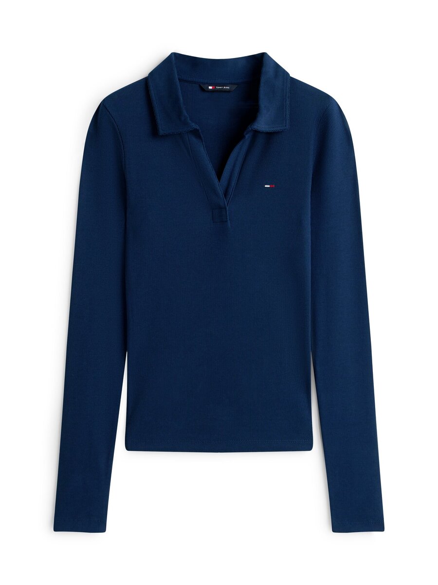 Polo van het merk Tommy Jeans in het Marine