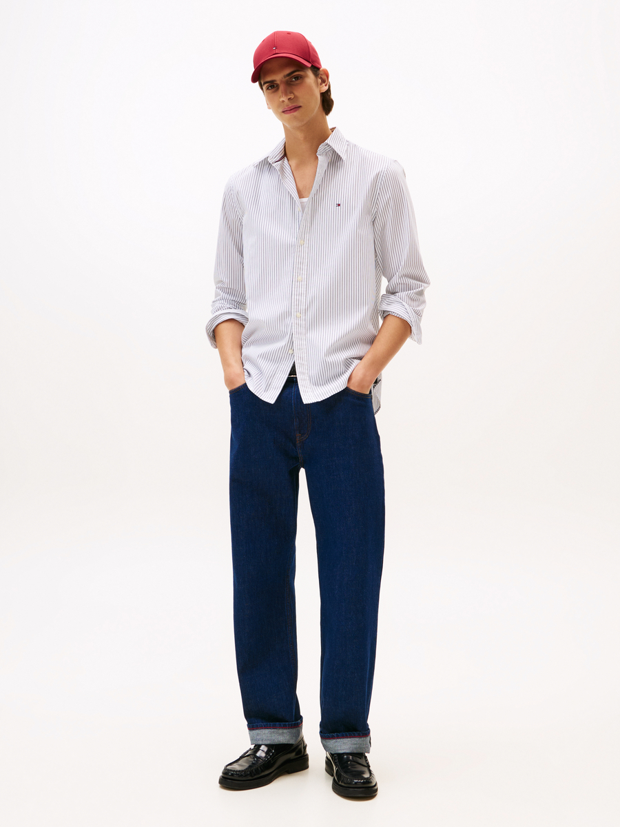 Hemd van het merk Tommy Hilfiger in het Blauw