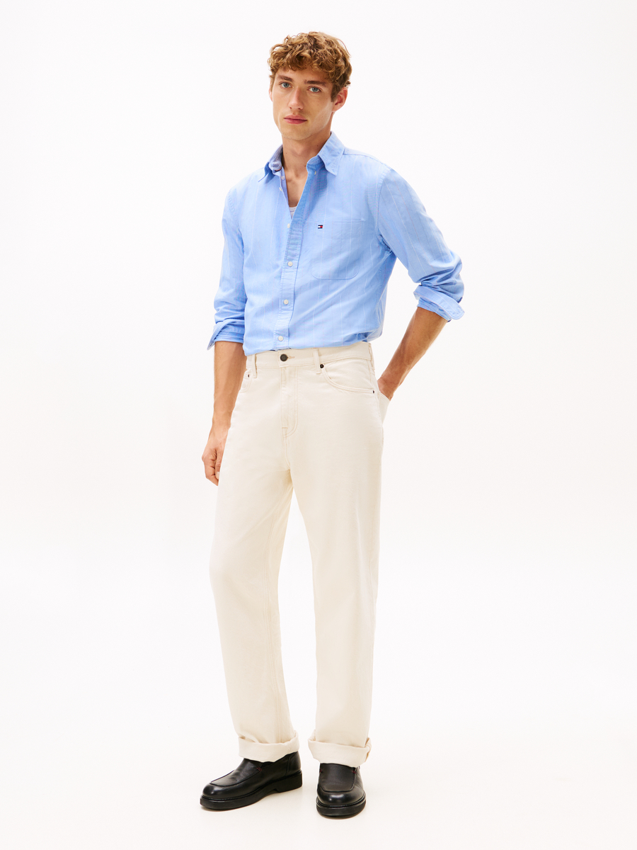 Hemd van het merk Tommy Hilfiger in het Blauw