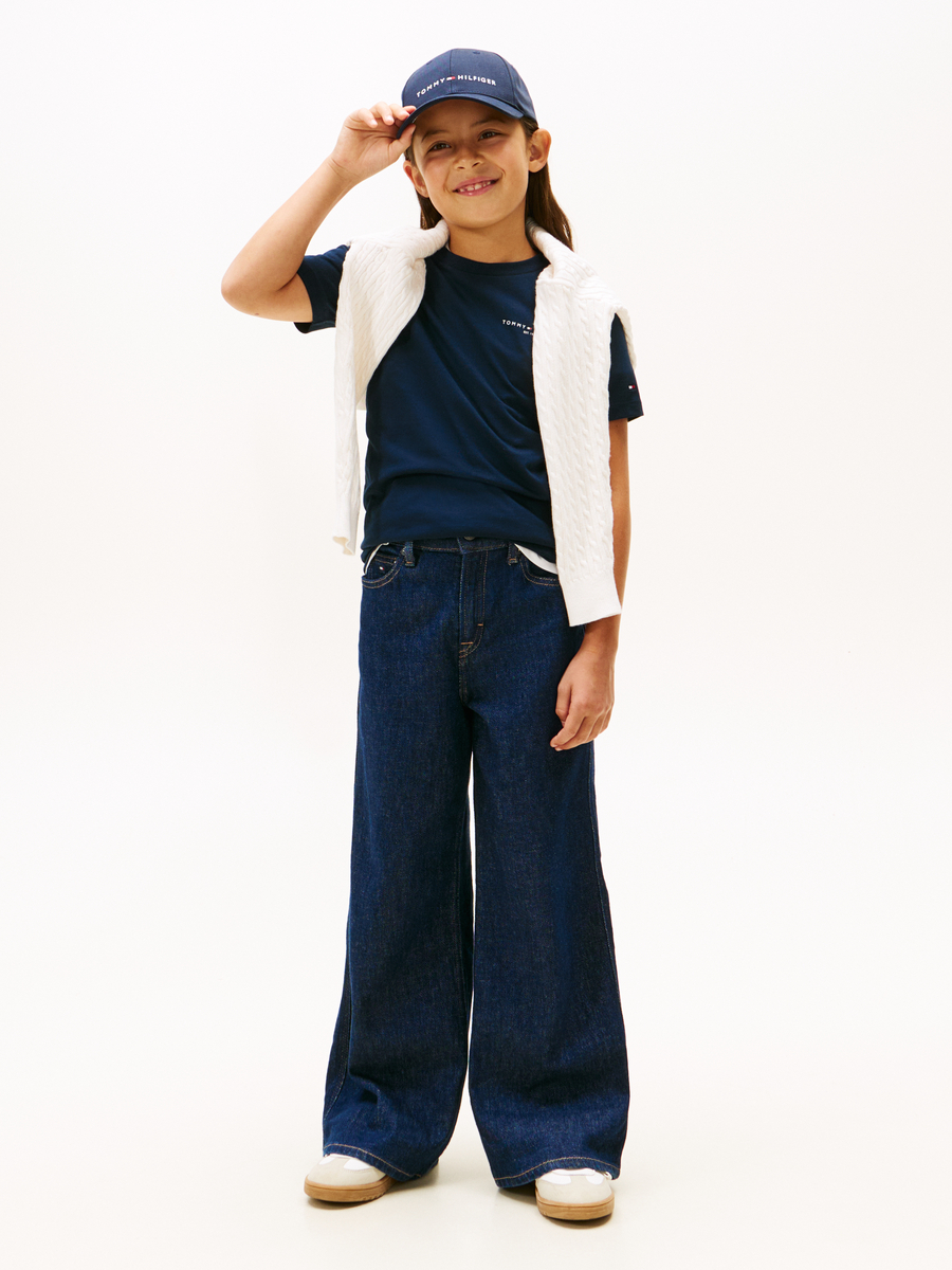 T-shirt van het merk Tommy Jeans in het Marine