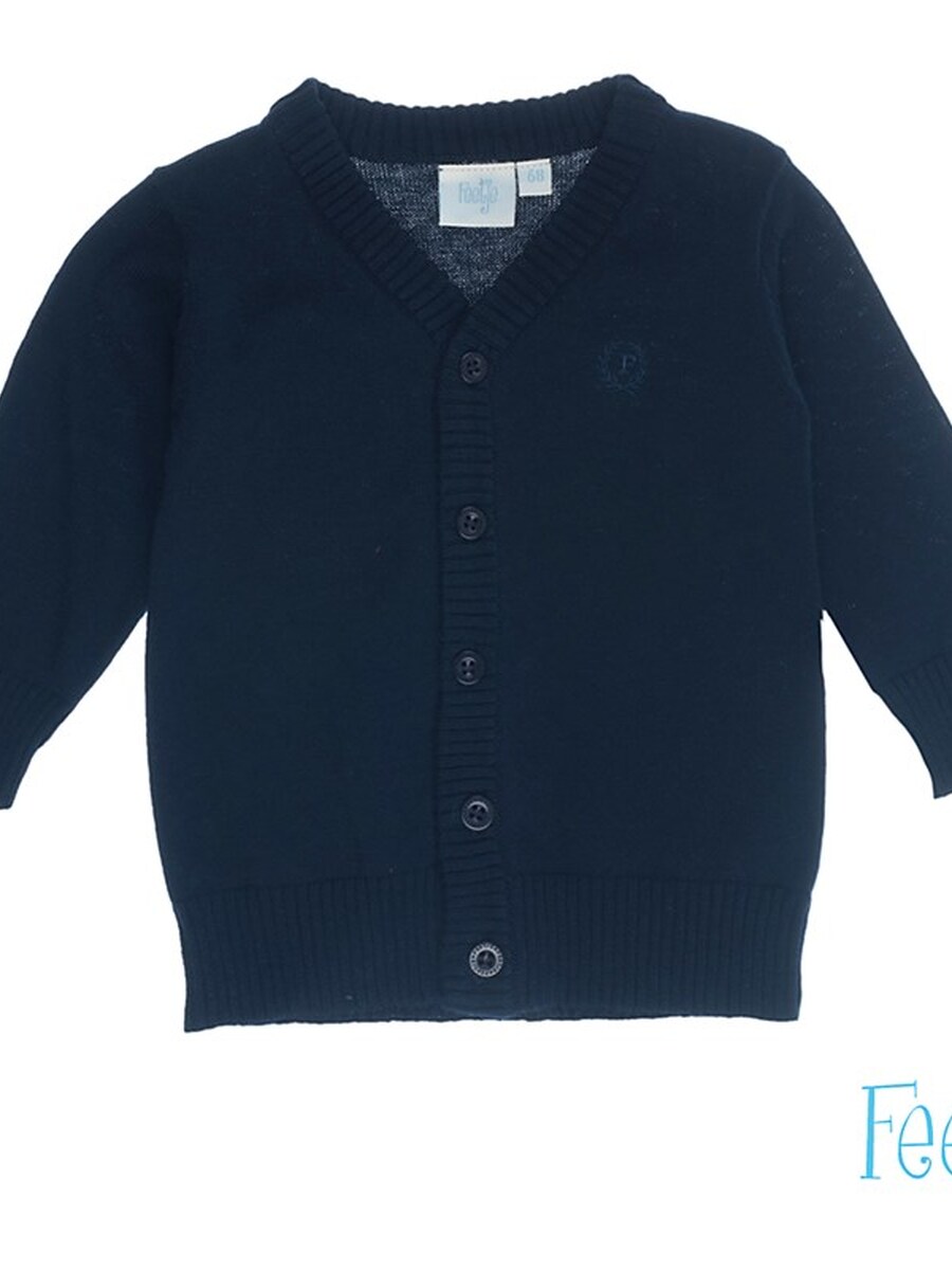 Cardigan van het merk Feetje in het Marine