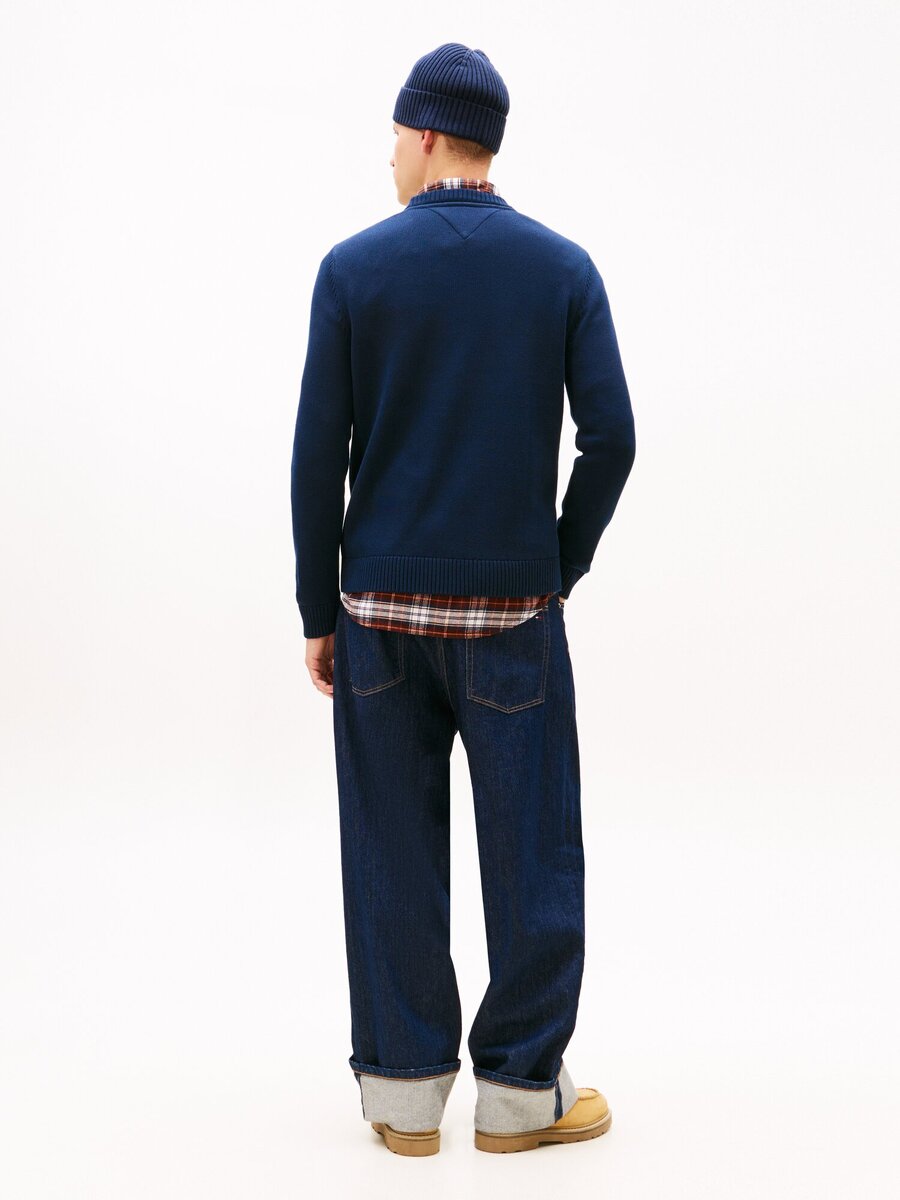 Pull van het merk Tommy Jeans in het Marine