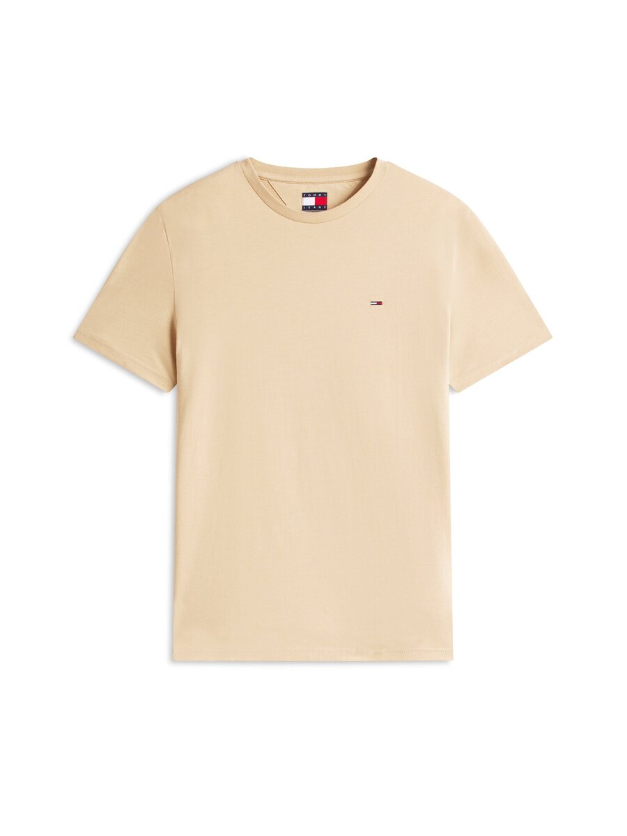 T-shirt van het merk Tommy Jeans in het Beige