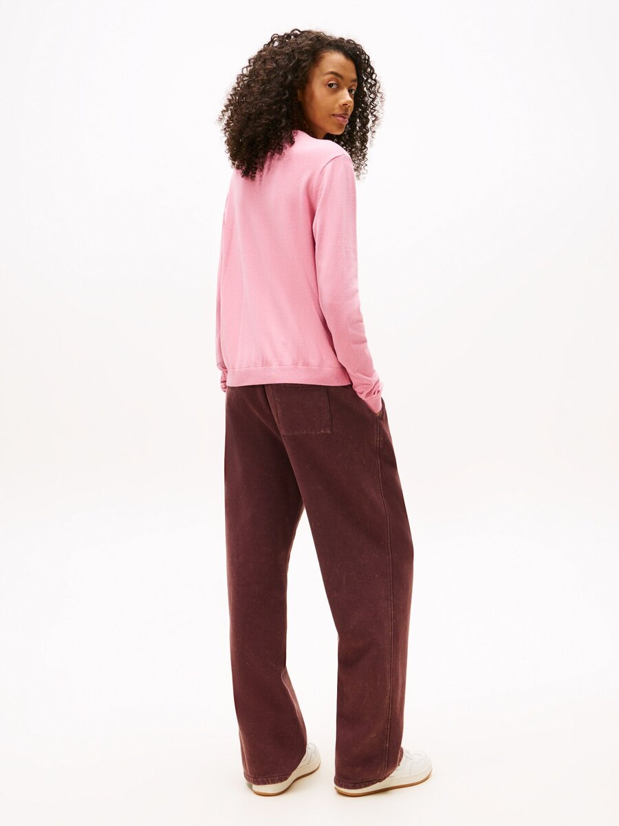 Sweater van het merk Tommy Jeans in het Roze