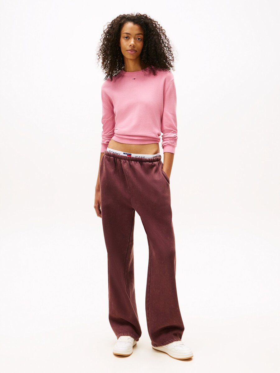 Sweater van het merk Tommy Jeans in het Roze