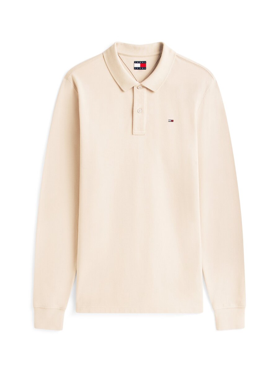 Polo van het merk Tommy Jeans in het Beige