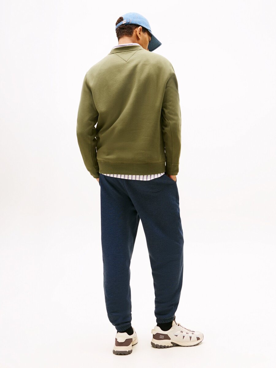 Sweater van het merk Tommy Jeans in het Kaki