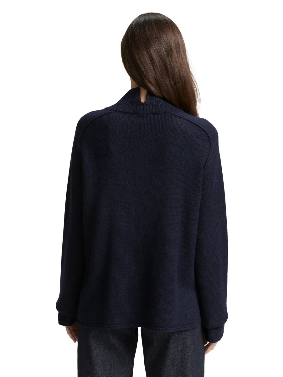 Pull van het merk Tom Tailor in het Marine