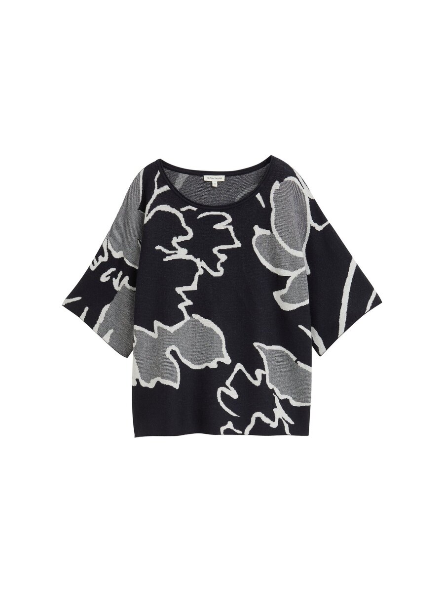 Pull van het merk Tom Tailor in het Marine