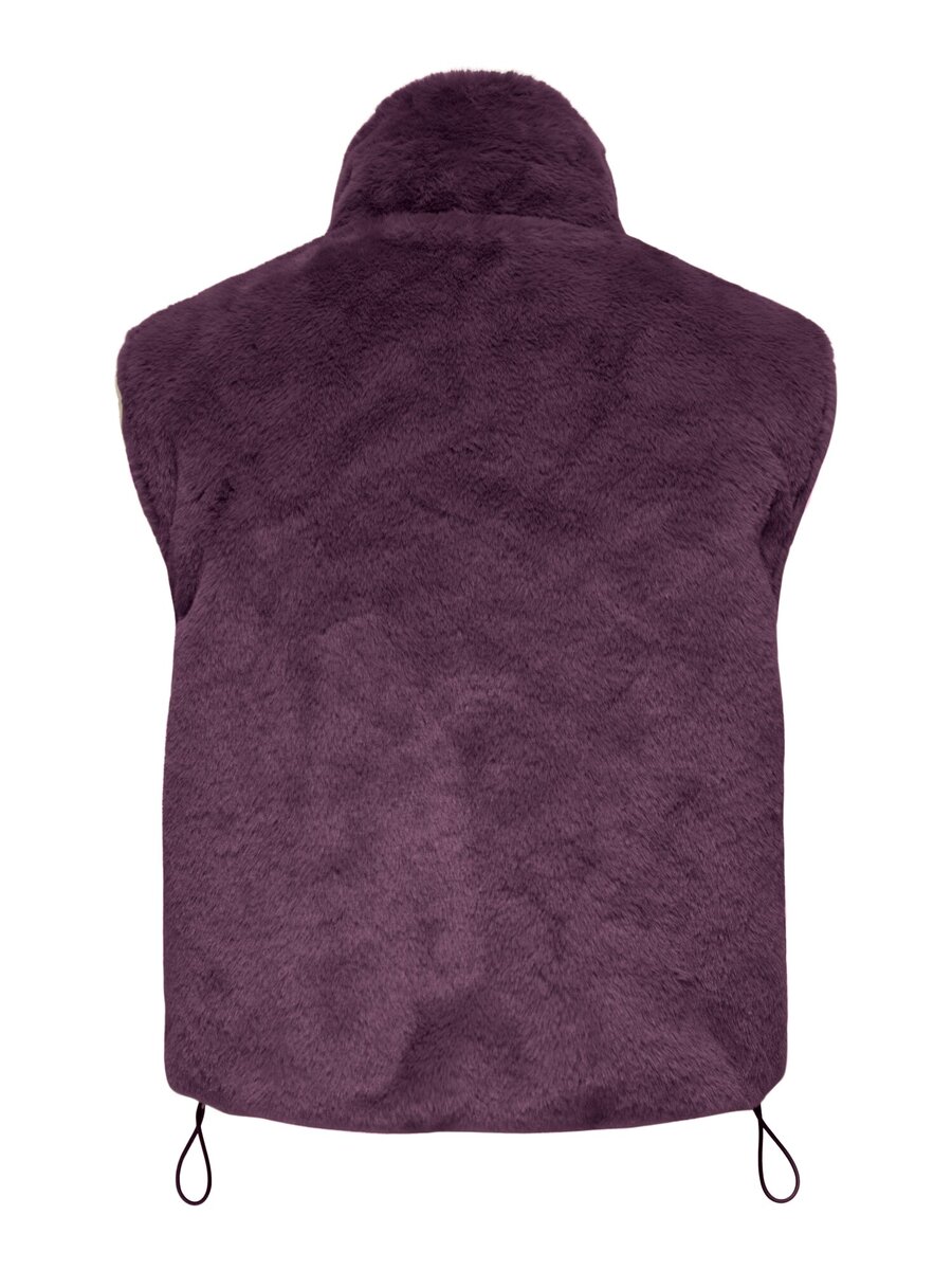 Bodywarmer van het merk Only in het Bordeaux