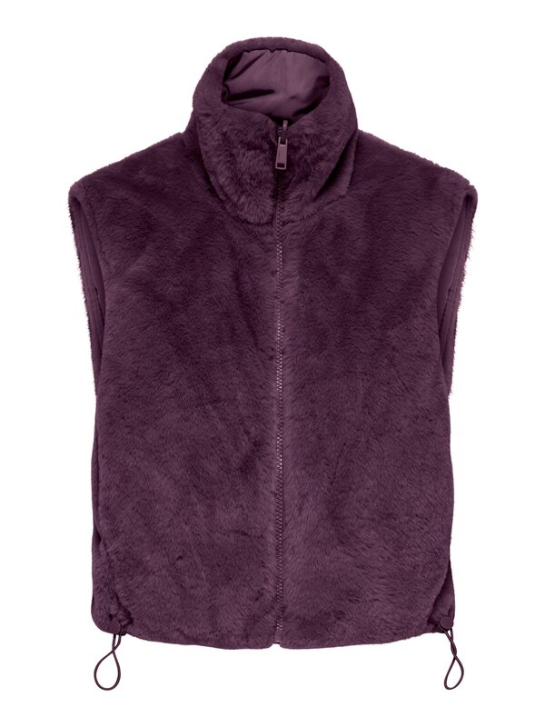 Bodywarmer van het merk Only in het Bordeaux