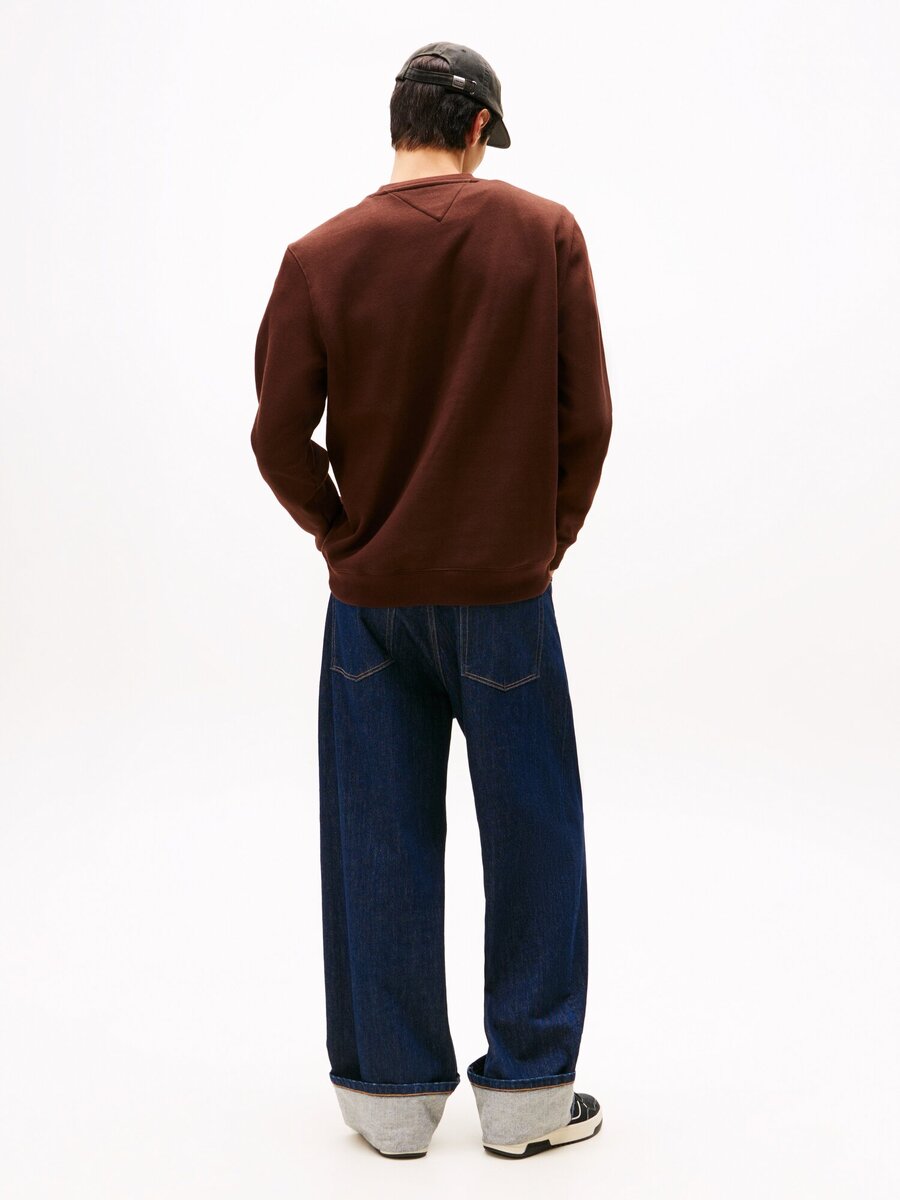 Sweater van het merk Tommy Jeans in het Bruin