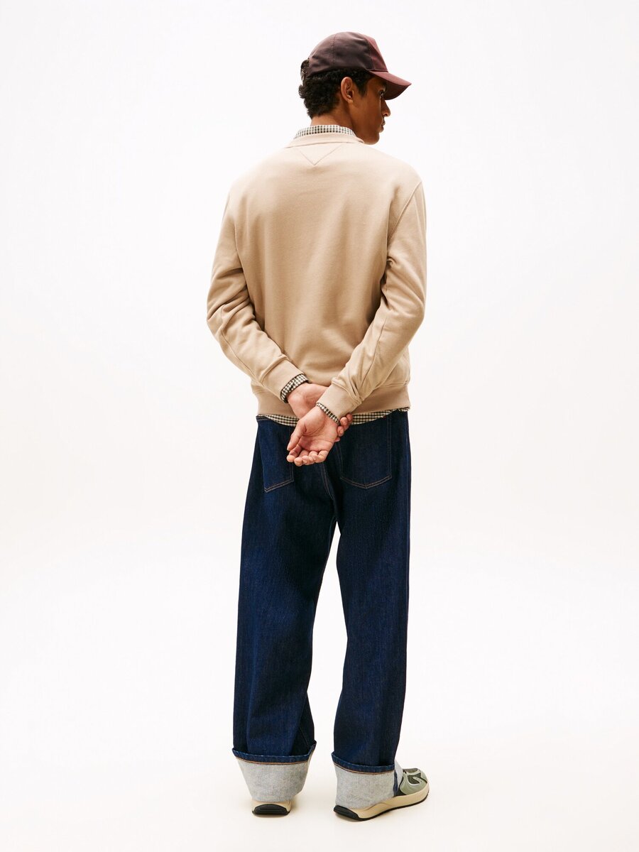 Sweater van het merk Tommy Jeans in het Beige