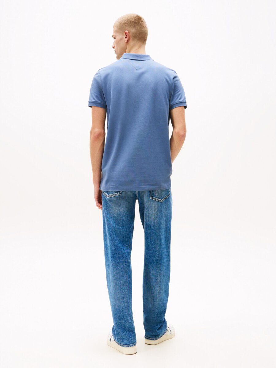 Polo van het merk Tommy Jeans in het Blauw