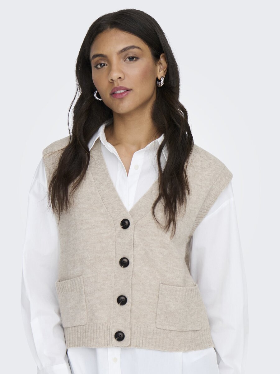 Cardigan van het merk Jdy in het Beige