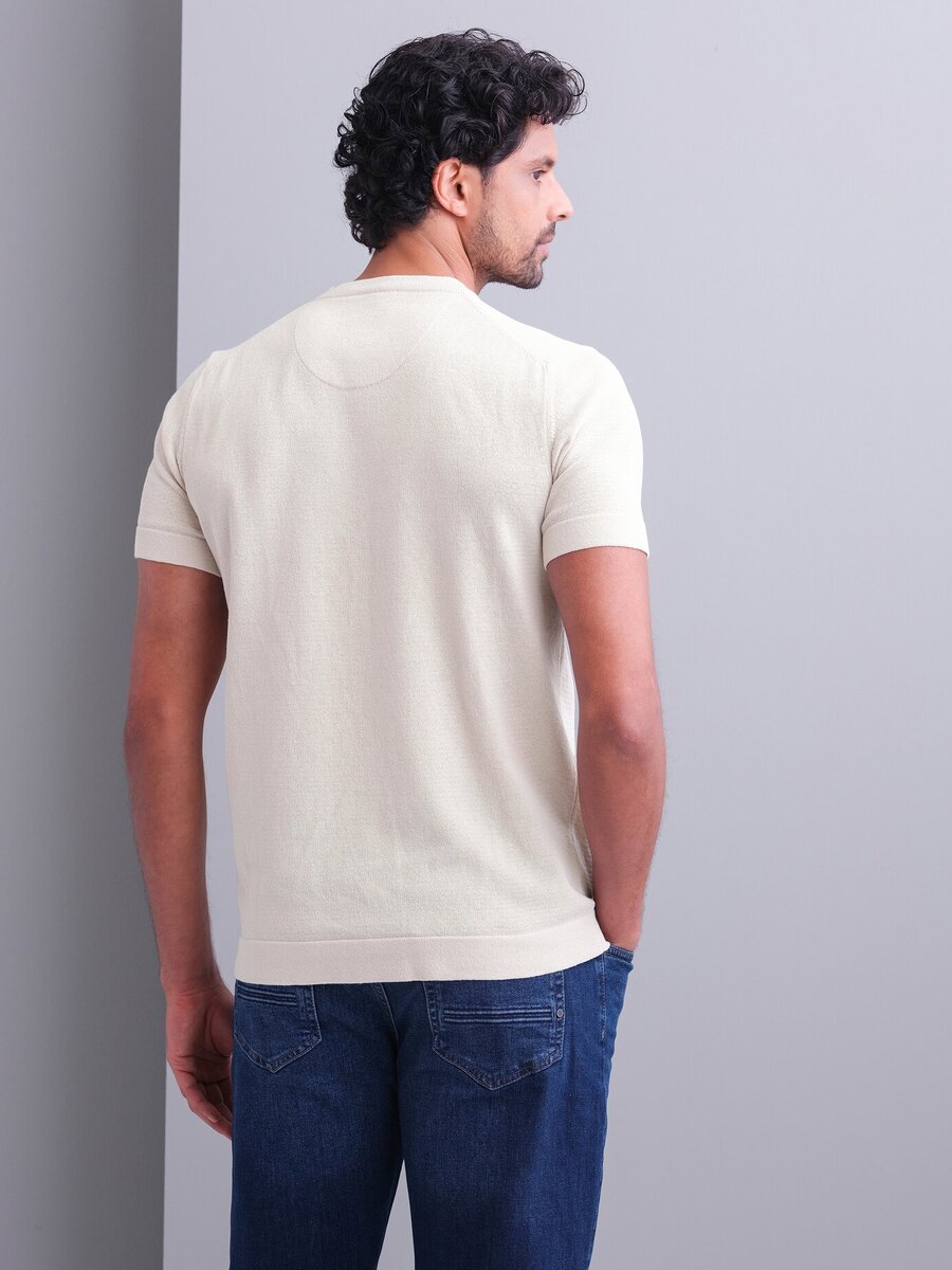 T-shirt van het merk State Of Art in het Ecru