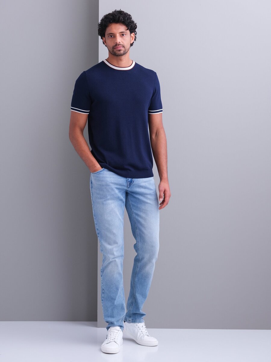 T-shirt van het merk State Of Art in het Blauw