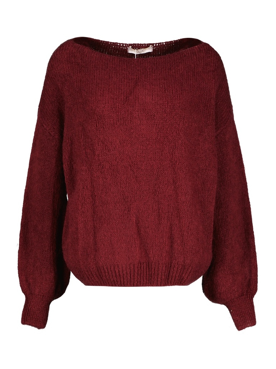 Pull van het merk Amelie&amelie in het Bordeaux Pull van het merk Amelie&amelie in het Bordeaux