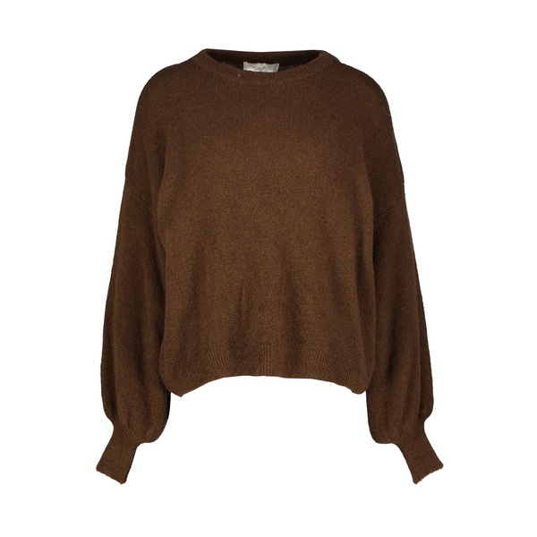 Pull van het merk Amelie&amelie in het Bruin Pull van het merk Amelie&amelie in het Bruin