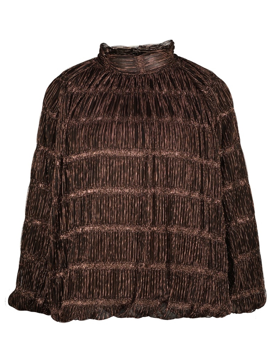 Bloes van het merk Amelie&amelie in het Bruin Bloes van het merk Amelie&amelie in het Bruin