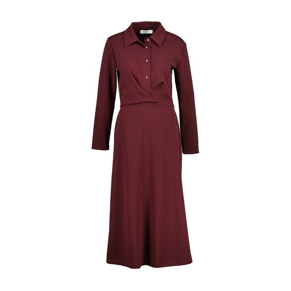 Kleed van het merk Amelie&amelie in het Bordeaux Kleed van het merk Amelie&amelie in het Bordeaux