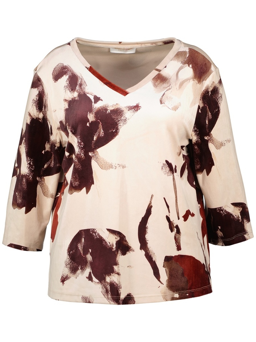 T-shirt van het merk Amagia in het Beige
